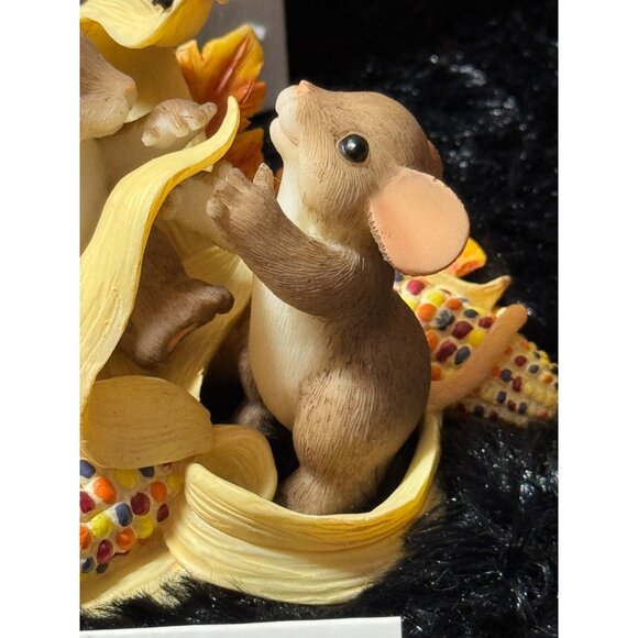 Fitz & Floyd Charming Tails Its Nice To Have You With Me Year After Year - Picture 3 of 9